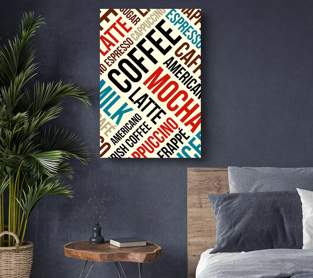 Picture of Coffee Heaven Canvas Print Wall Art