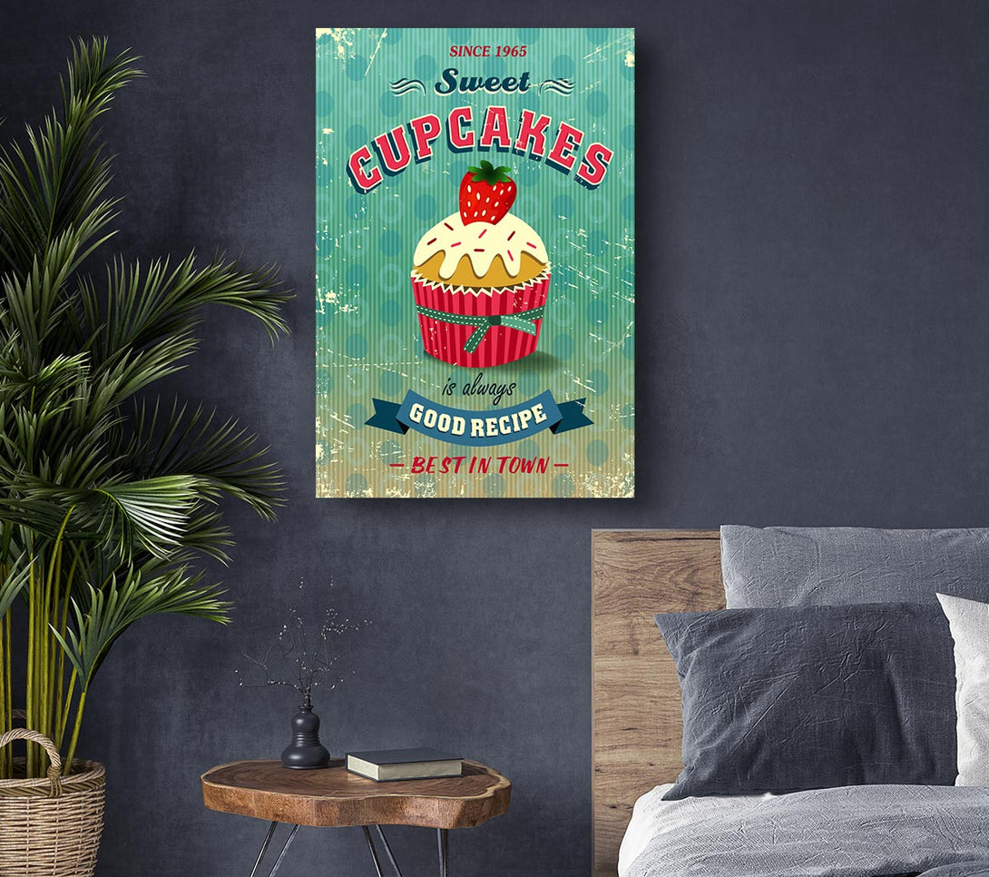 Picture of Cupcake 7 Canvas Print Wall Art