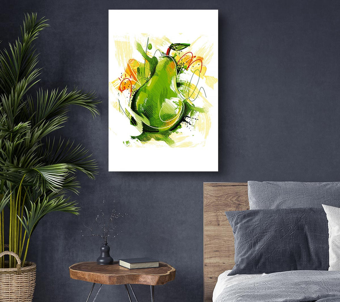 Picture of Pear Time Canvas Print Wall Art