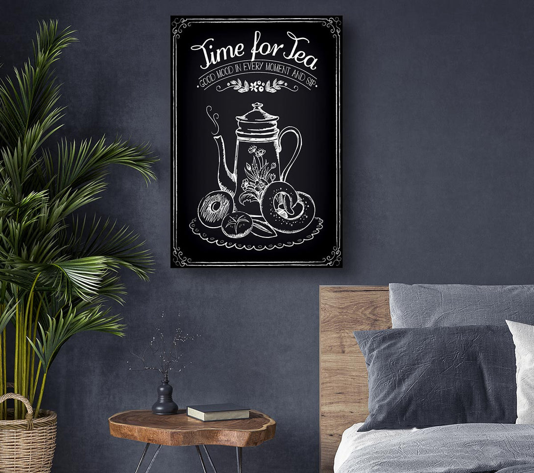 Picture of Time For Tea 1 Canvas Print Wall Art