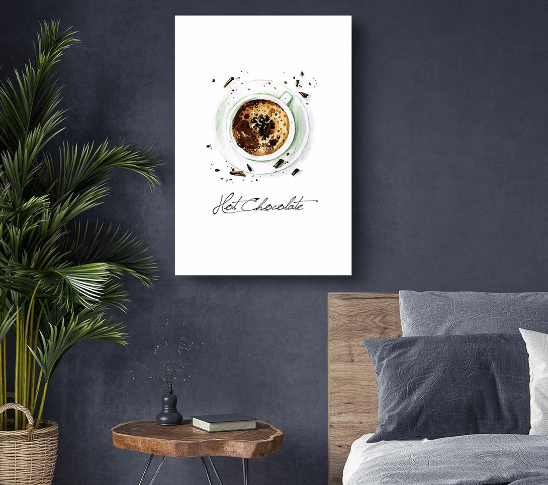 Picture of Hot Chocolate Canvas Print Wall Art