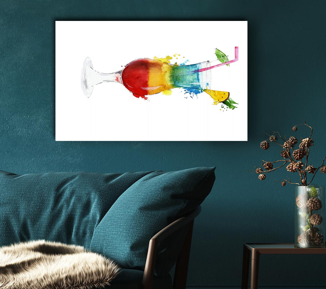 Picture of Jelly Baby Cocktail Canvas Print Wall Art