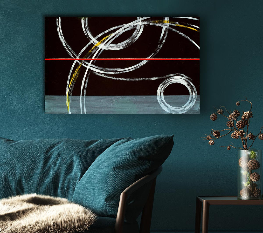 Picture of Circles Of Time 2 Canvas Print Wall Art