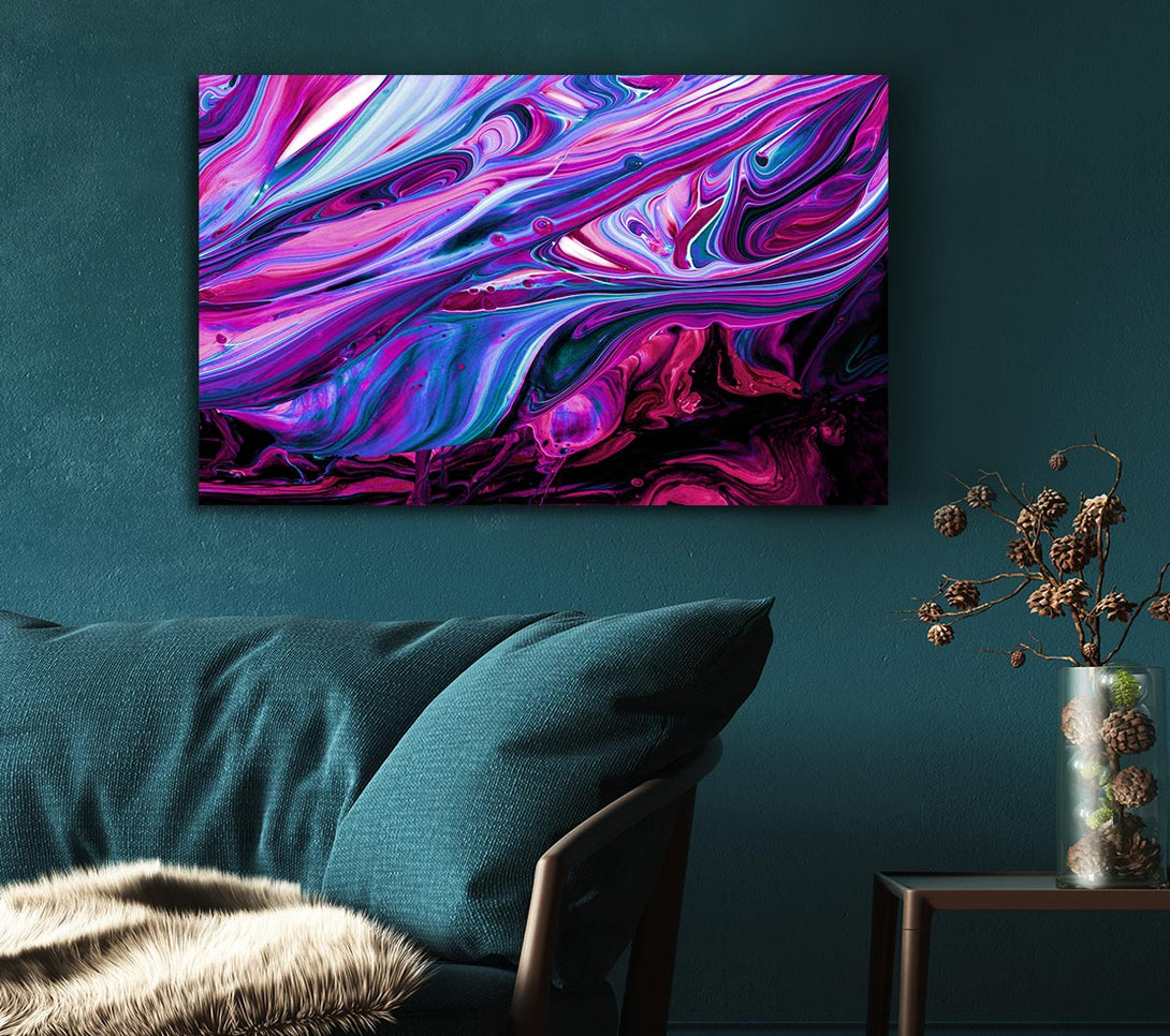 Picture of Liquid Melt Canvas Print Wall Art