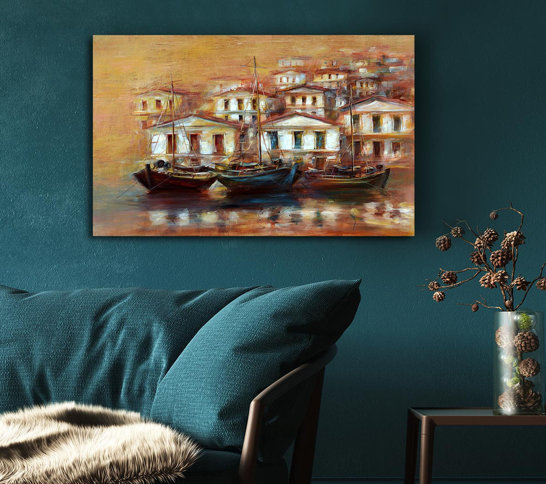 Picture of Venice Gondola 2 Canvas Print Wall Art