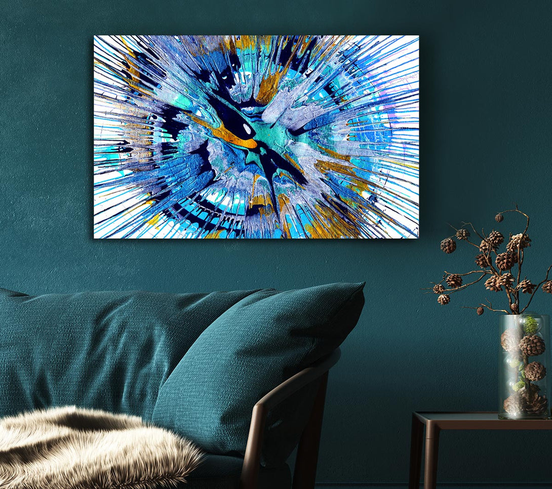 Picture of Stat Explosion 1 Canvas Print Wall Art