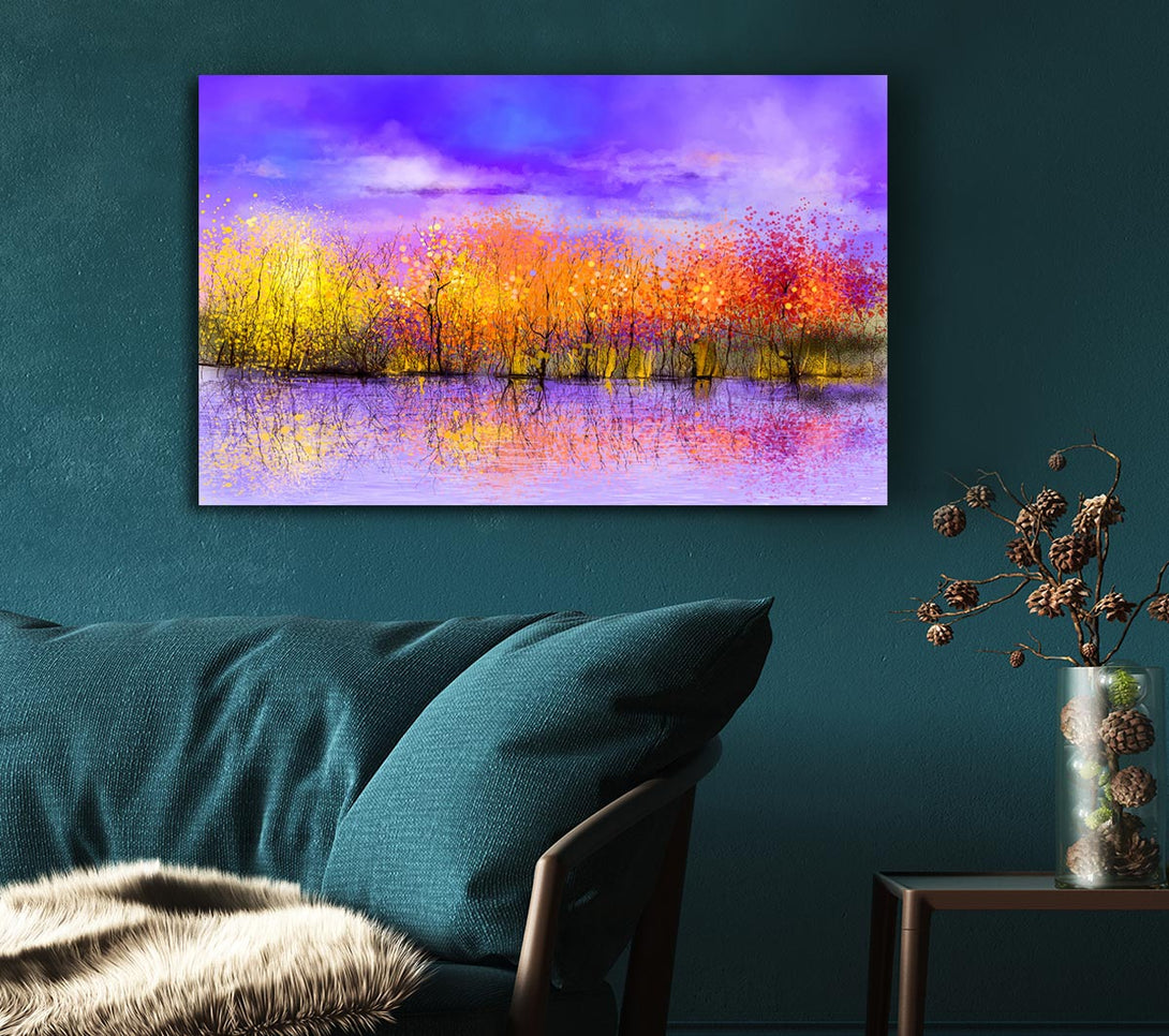 Picture of Magical Trees Canvas Print Wall Art