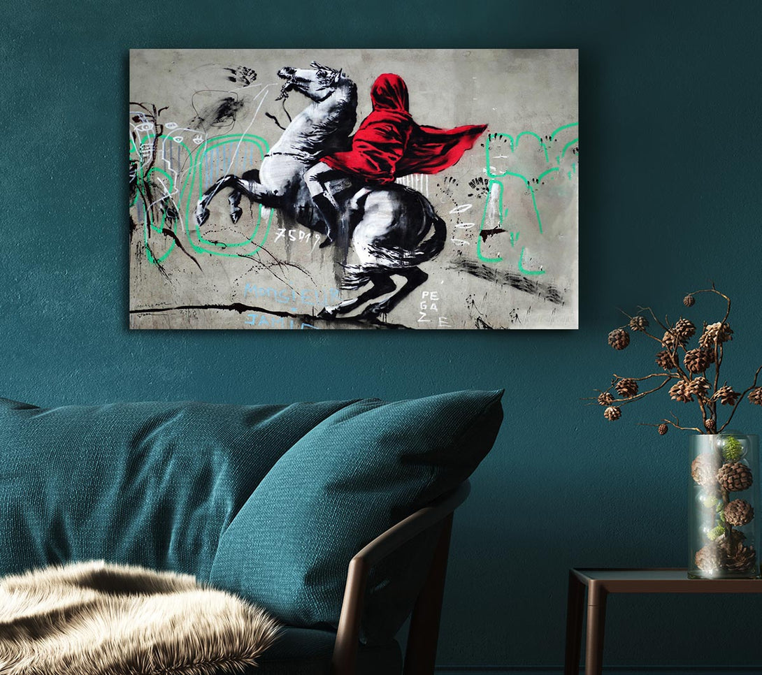 Picture of Graffiti In Paris Canvas Print Wall Art