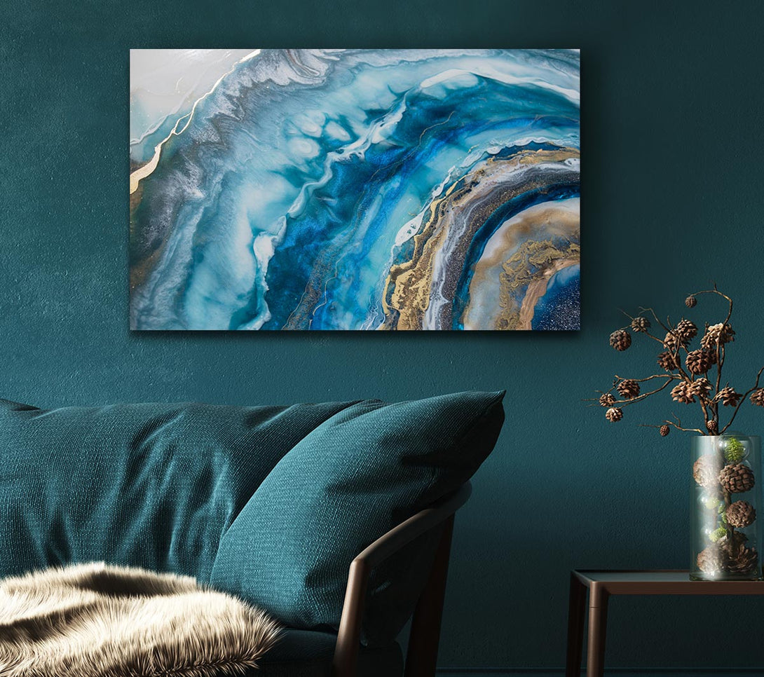 Picture of Natural stones inside Canvas Print Wall Art