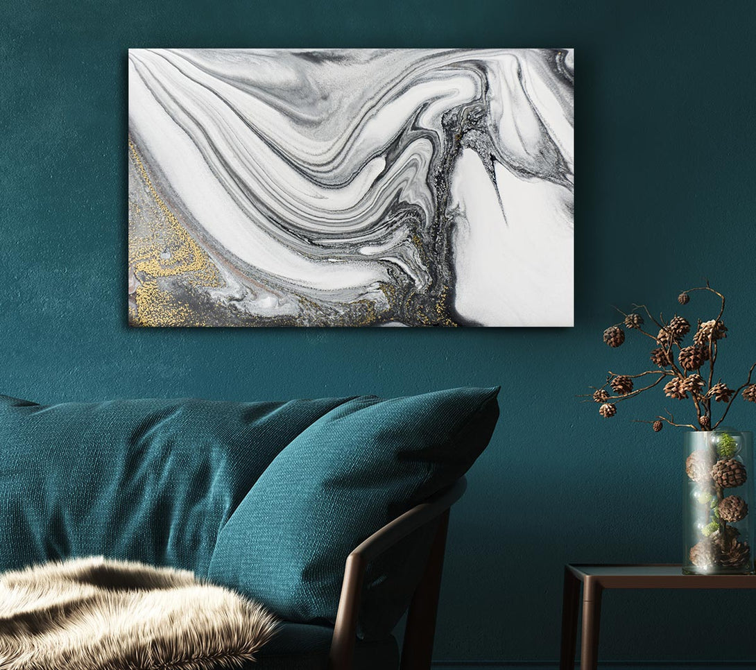 Picture of Swirl Of Stone Canvas Print Wall Art