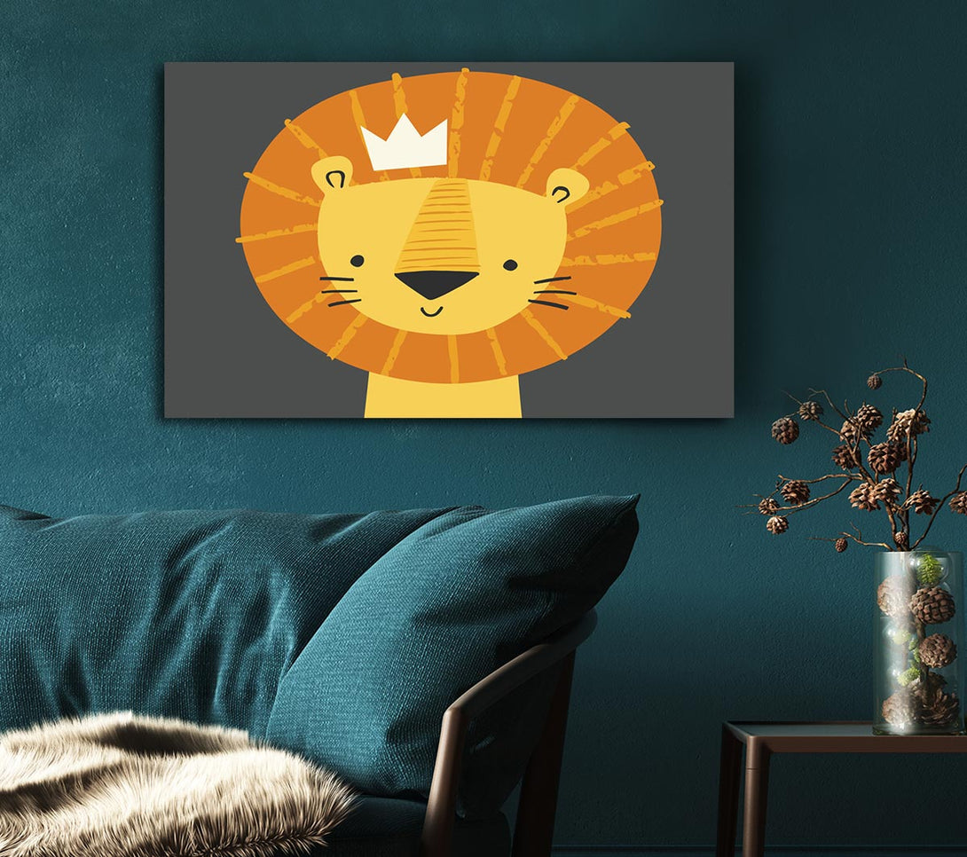 Picture of Little Lion Canvas Print Wall Art