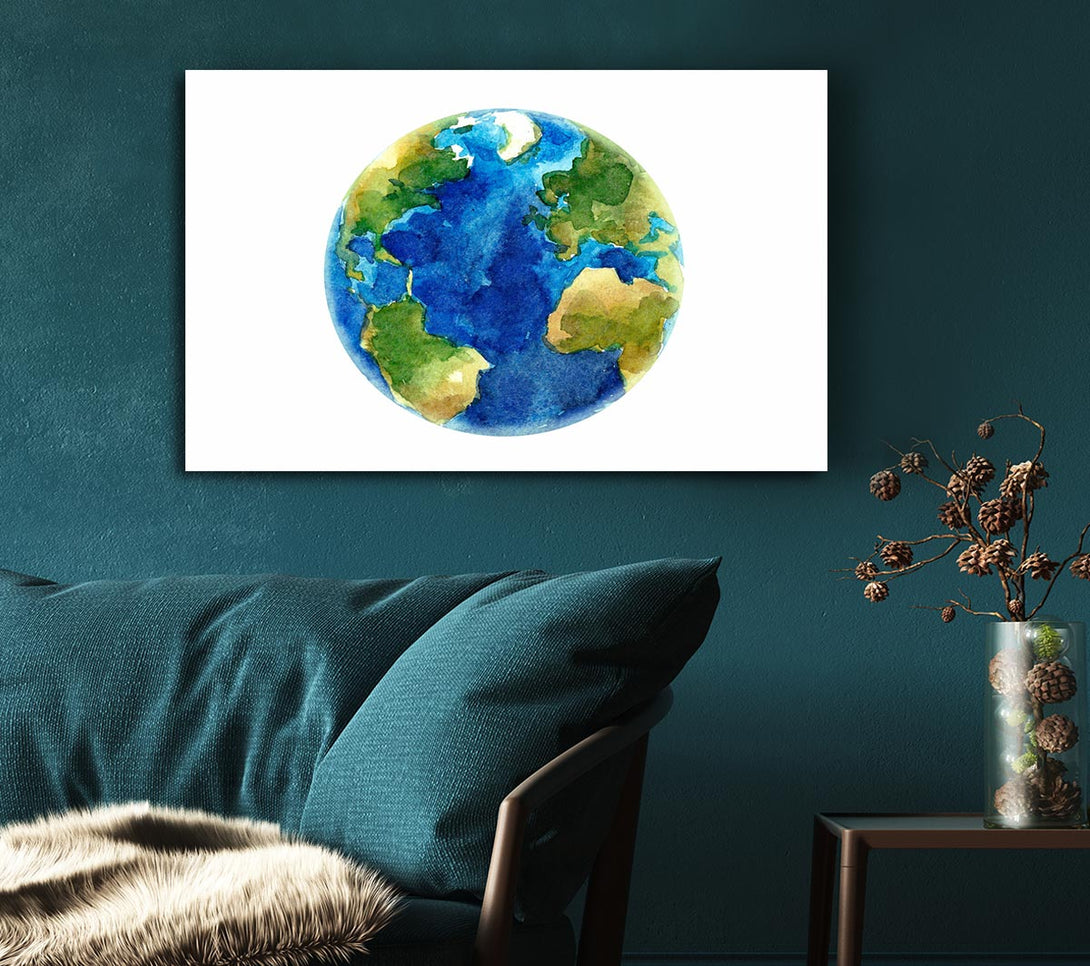 Picture of Our Planet Canvas Print Wall Art