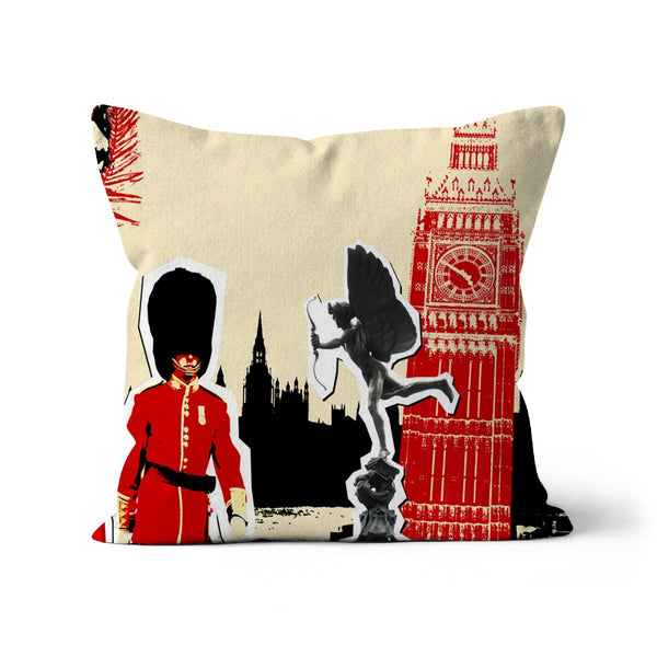 London Tourism Architecture Cushion