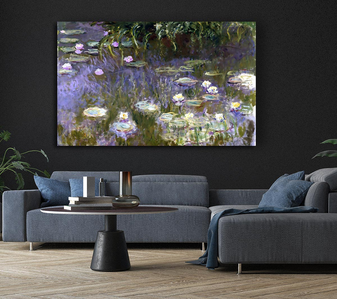 Picture of Monet Water Lilies Canvas Print Wall Art