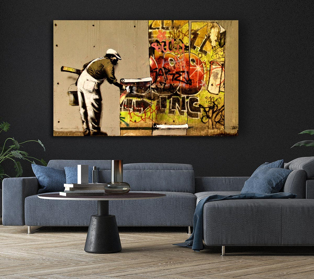 Picture of Wall Paper Canvas Print Wall Art