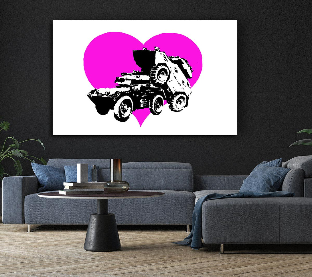 Picture of Love Bugs Canvas Print Wall Art