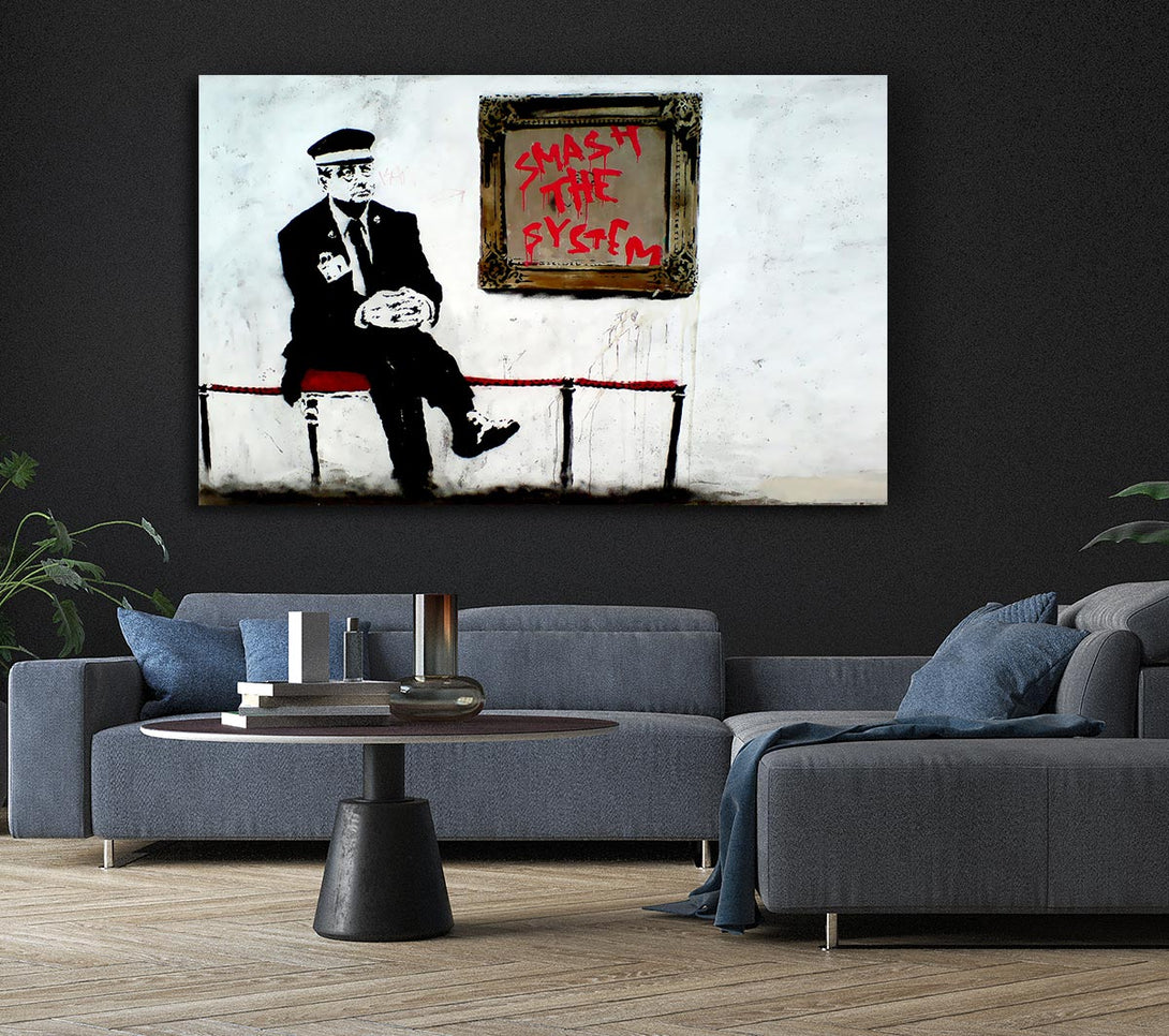 Picture of Protecting The Modern Art Canvas Print Wall Art