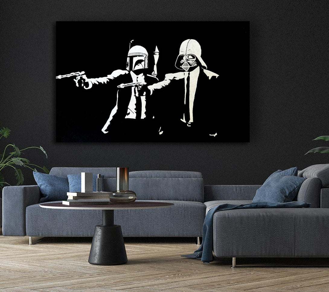 Picture of Star Wars Pulp Fiction Canvas Print Wall Art