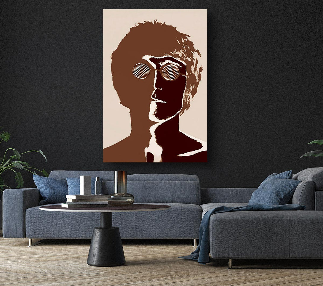 Picture of John Lennon Canvas Print Wall Art