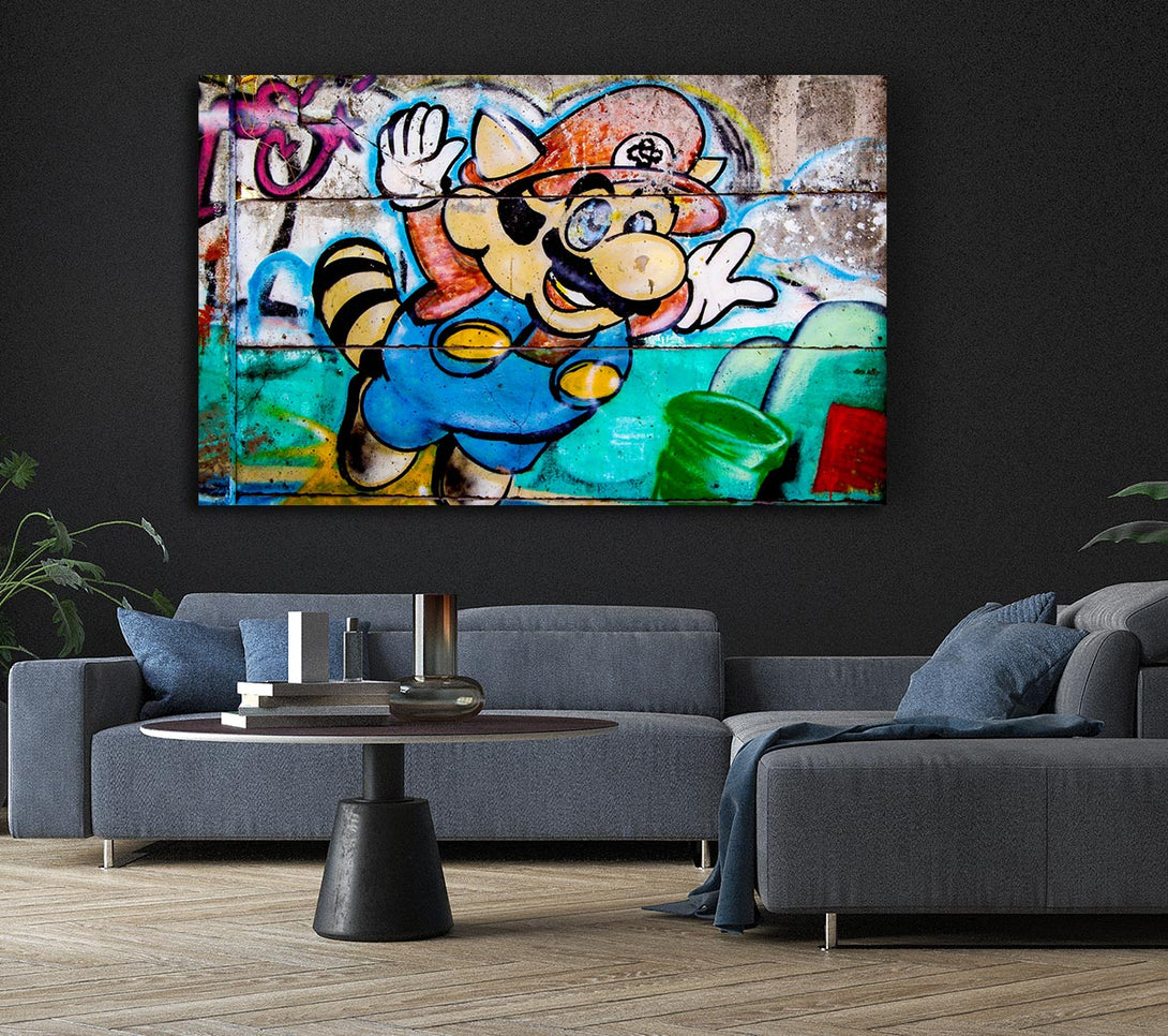 Picture of Mario Fly Canvas Print Wall Art