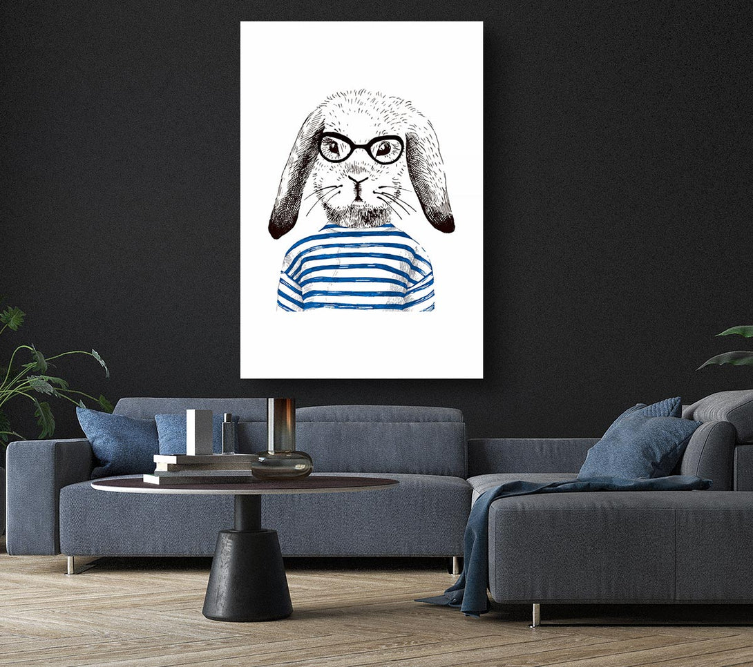 Picture of Roger The Rabbit Canvas Print Wall Art