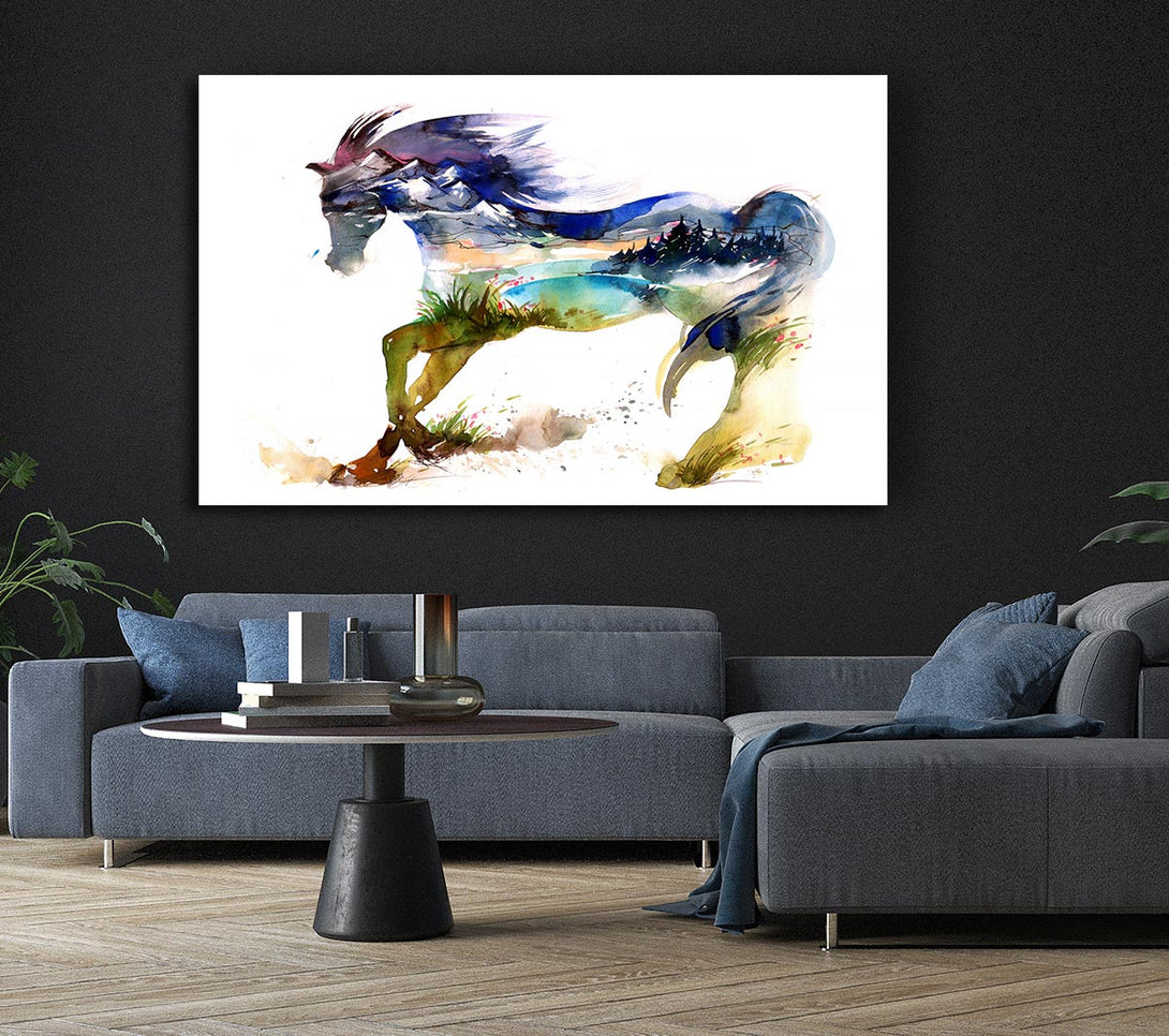 Picture of Horse Dreams Canvas Print Wall Art