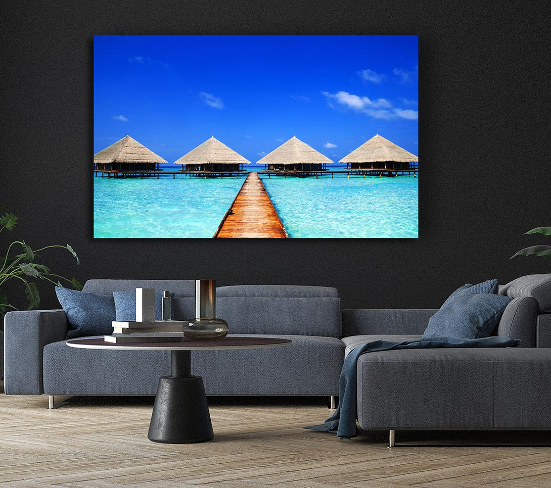 Picture of Lovers Retreat Canvas Print Wall Art