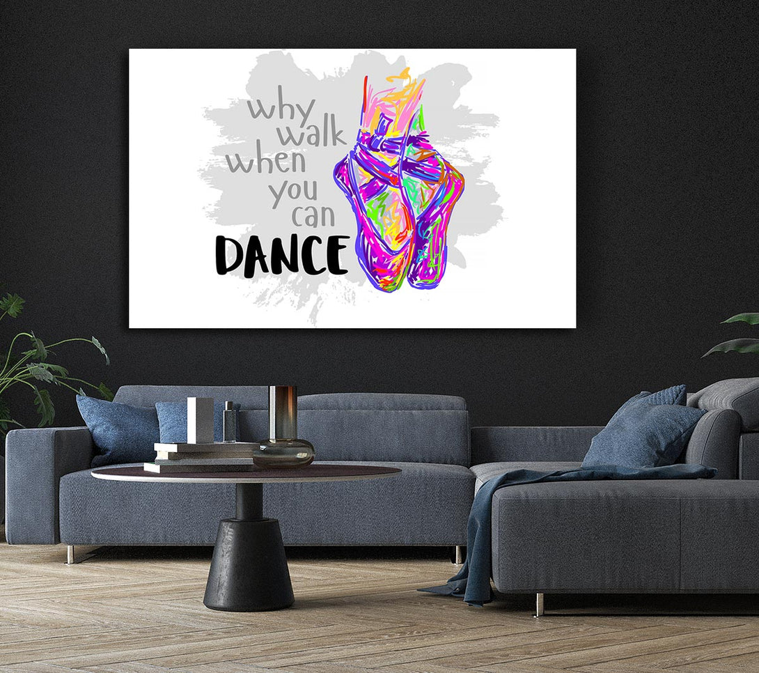 Picture of Ballerina Shoes 4 Canvas Print Wall Art