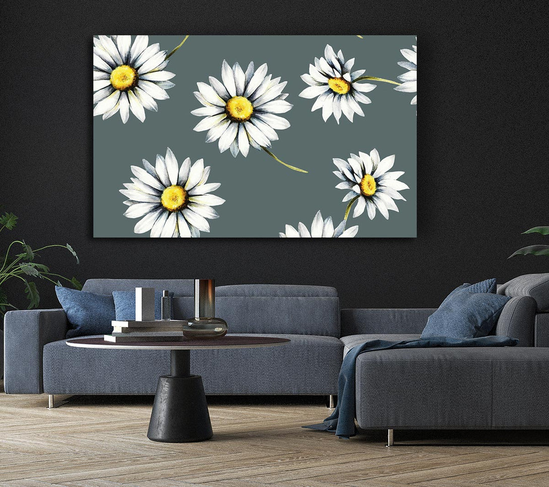 Picture of Aster Beauty Canvas Print Wall Art