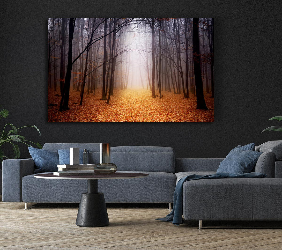 Picture of Autumn Mist Canvas Print Wall Art