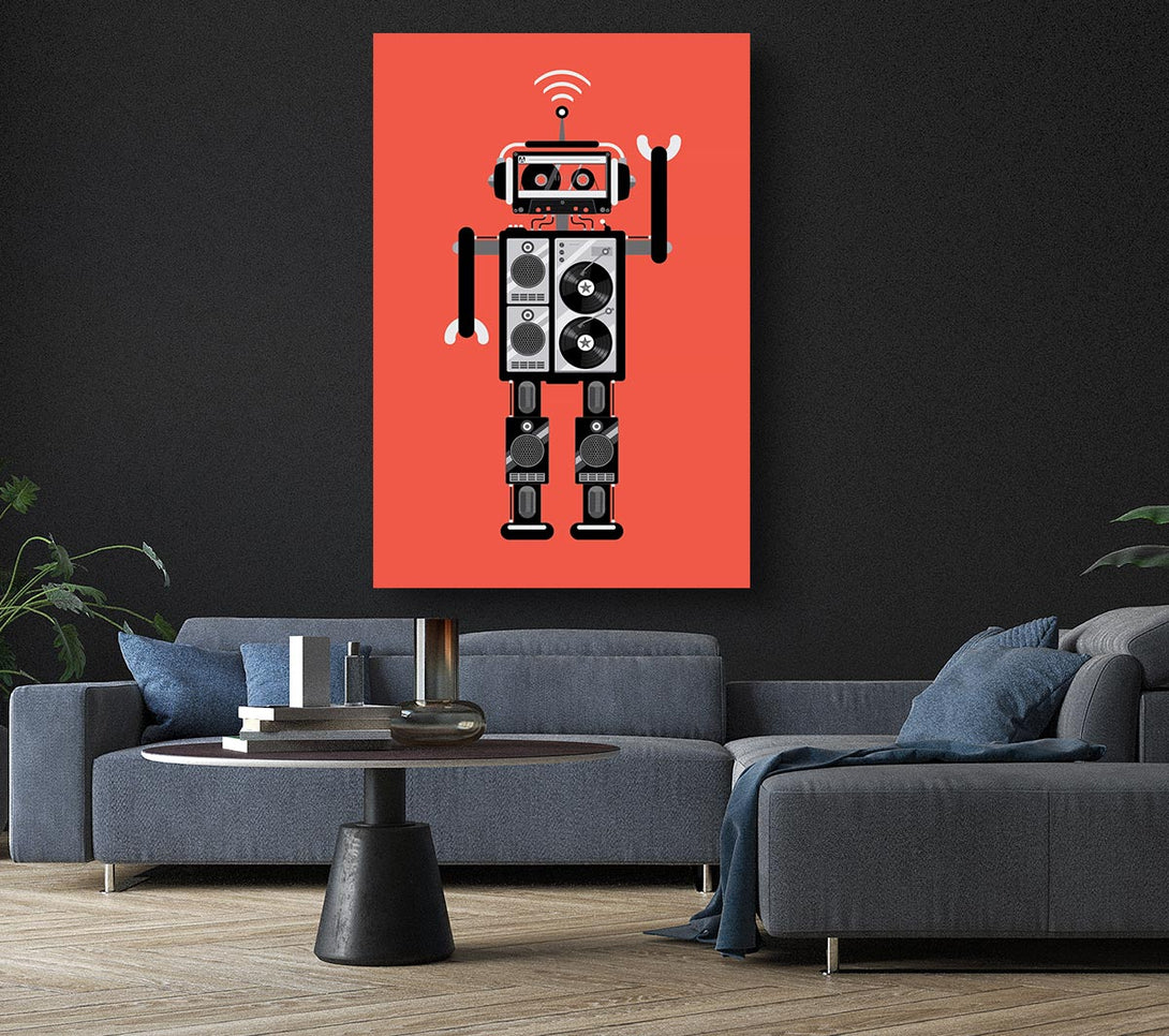 Picture of Robot Dance Canvas Print Wall Art