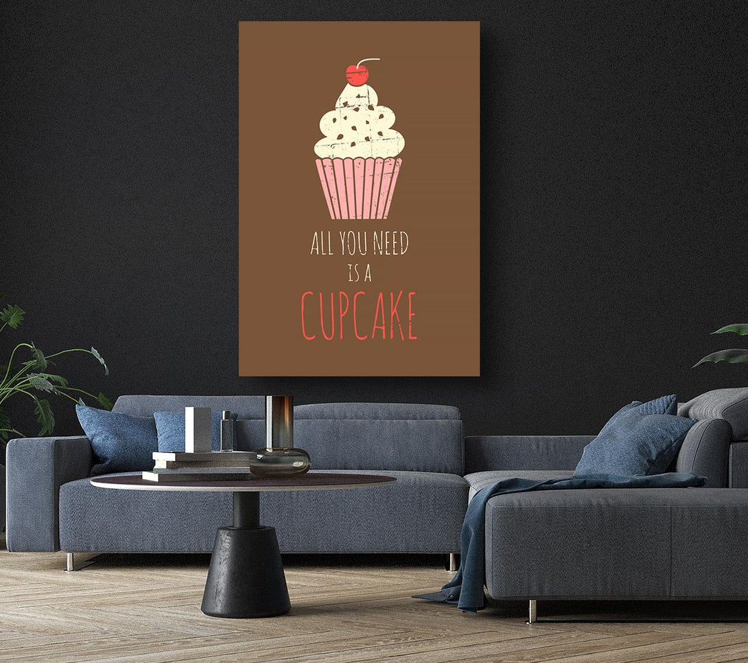 Picture of Cupcake 3 Canvas Print Wall Art