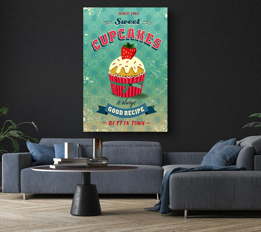 Picture of Cupcake 7 Canvas Print Wall Art