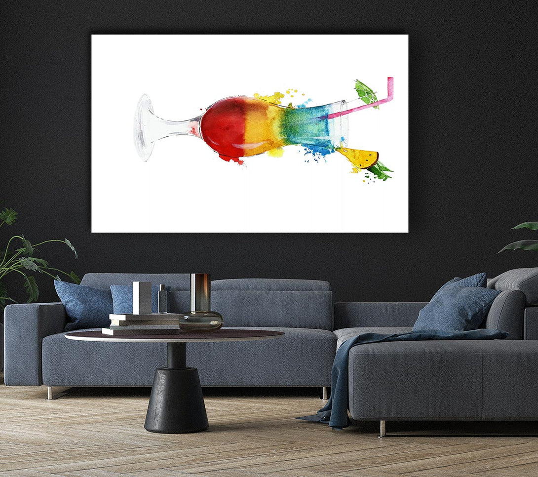 Picture of Jelly Baby Cocktail Canvas Print Wall Art