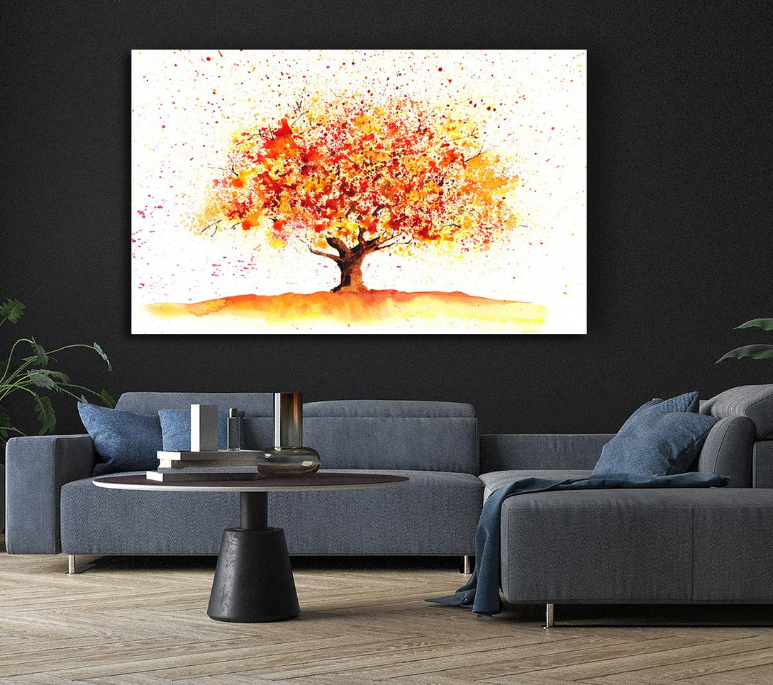 Picture of Stunning Autumn Tree Canvas Print Wall Art