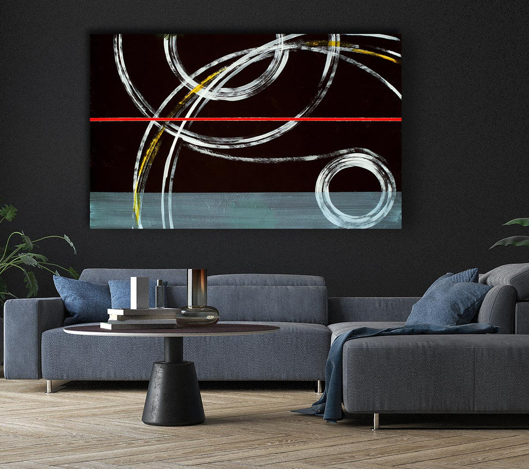 Picture of Circles Of Time 2 Canvas Print Wall Art