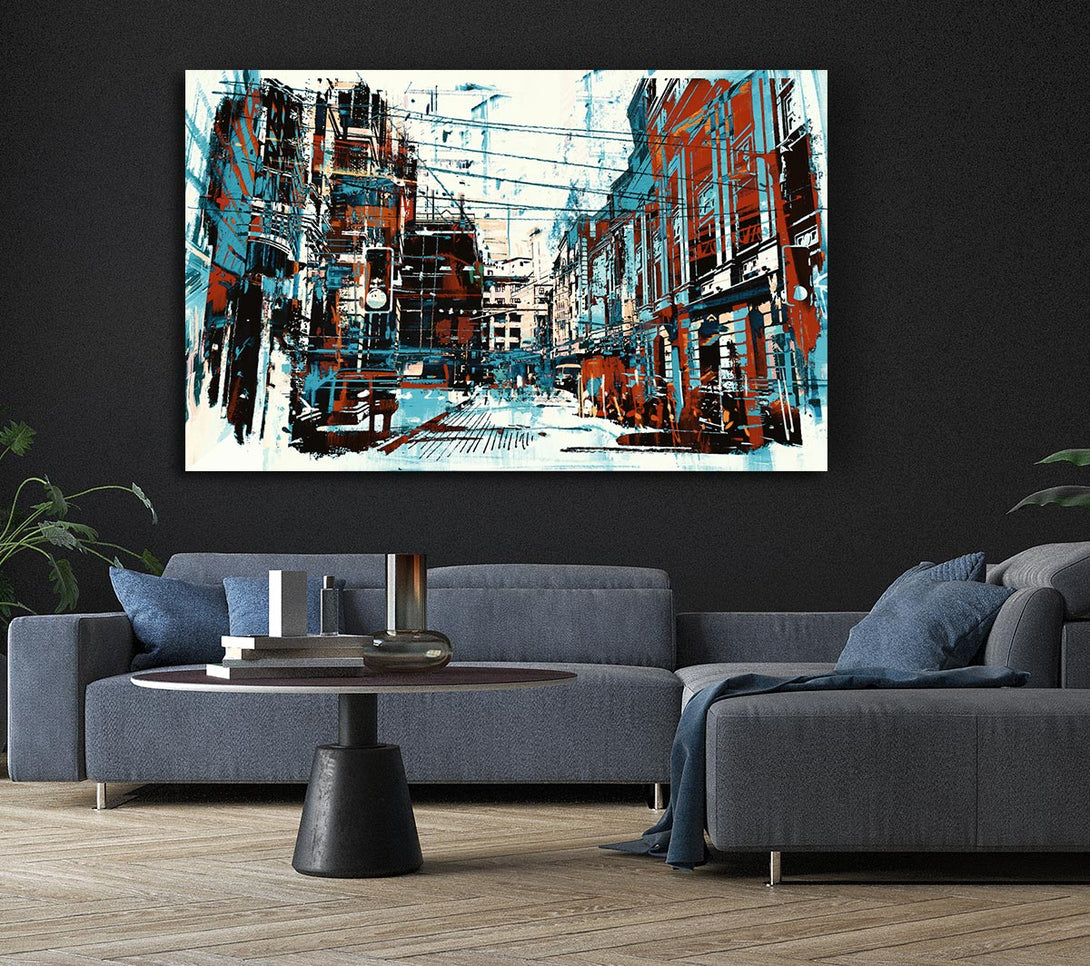 Picture of Chocolate City Blues 2 Canvas Print Wall Art