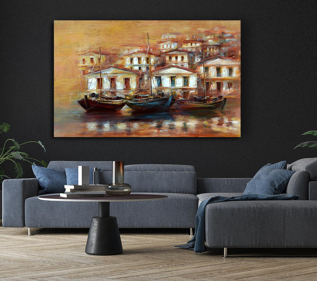 Picture of Venice Gondola 2 Canvas Print Wall Art