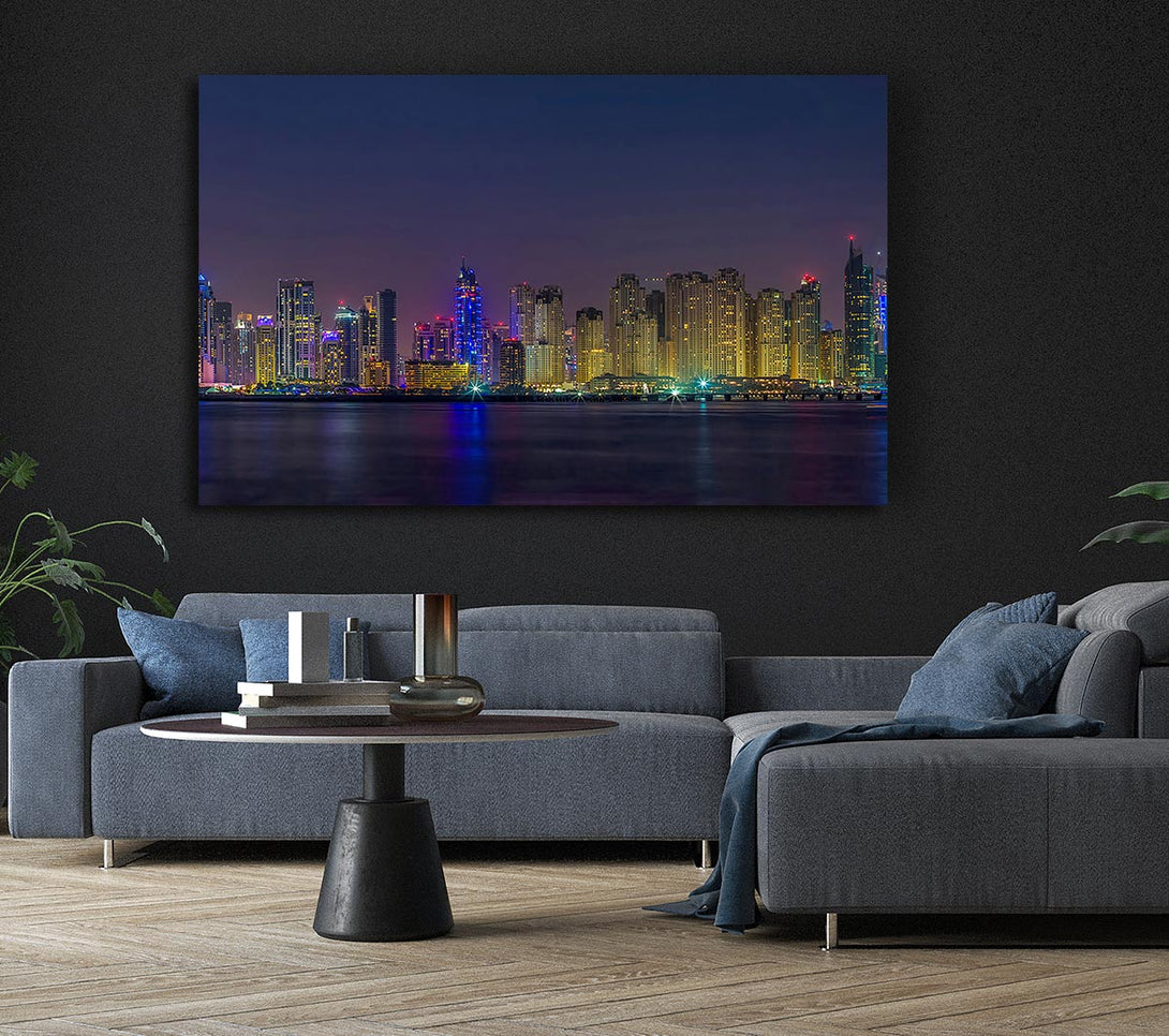 Picture of Fruitful City Canvas Print Wall Art