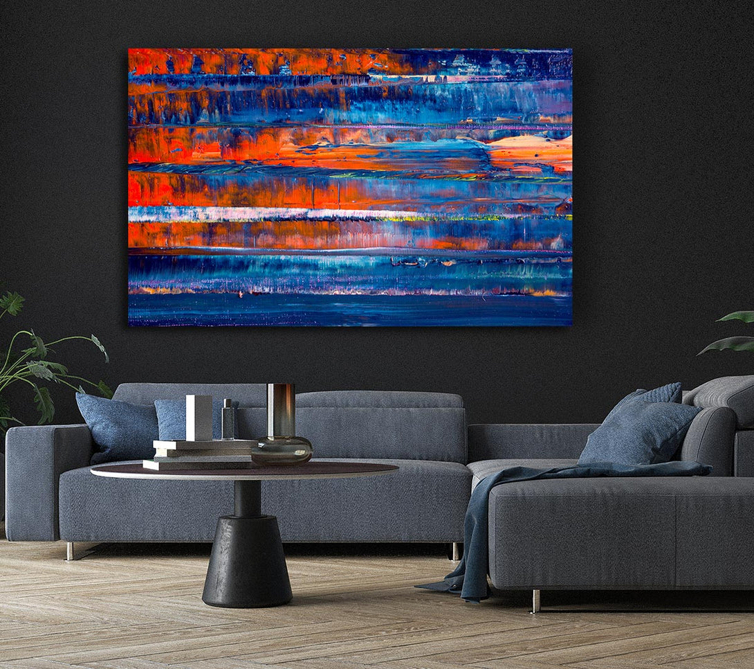 Picture of Fire And Water 2 Canvas Print Wall Art