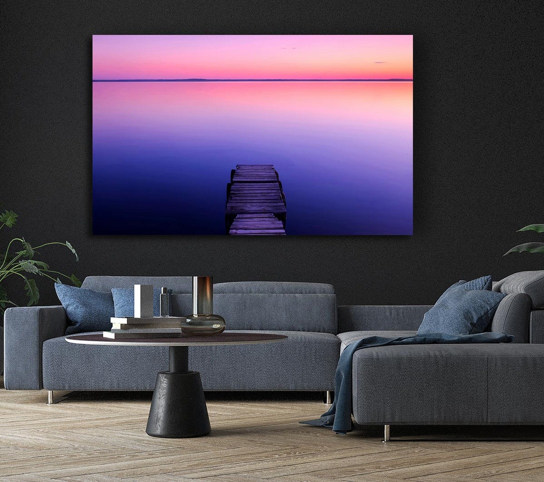 Picture of Stillness Of The Waters Canvas Print Wall Art