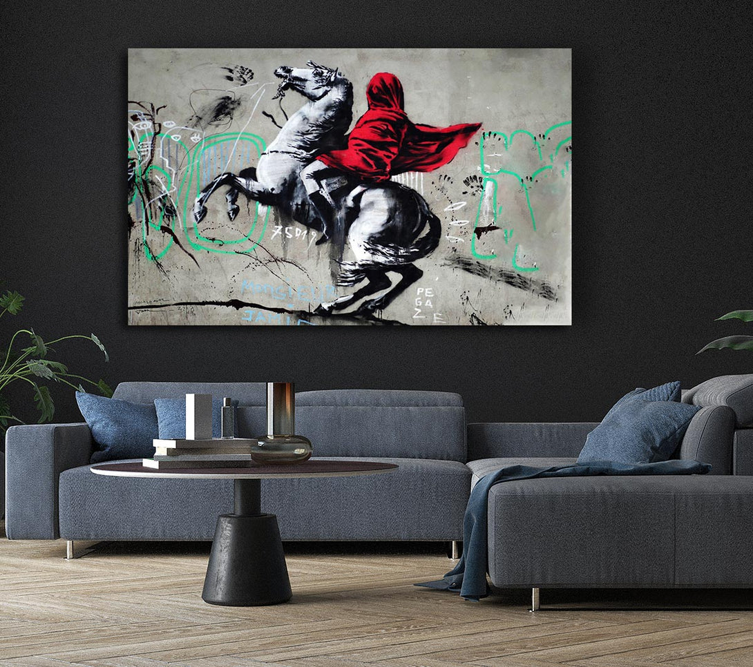 Picture of Graffiti In Paris Canvas Print Wall Art