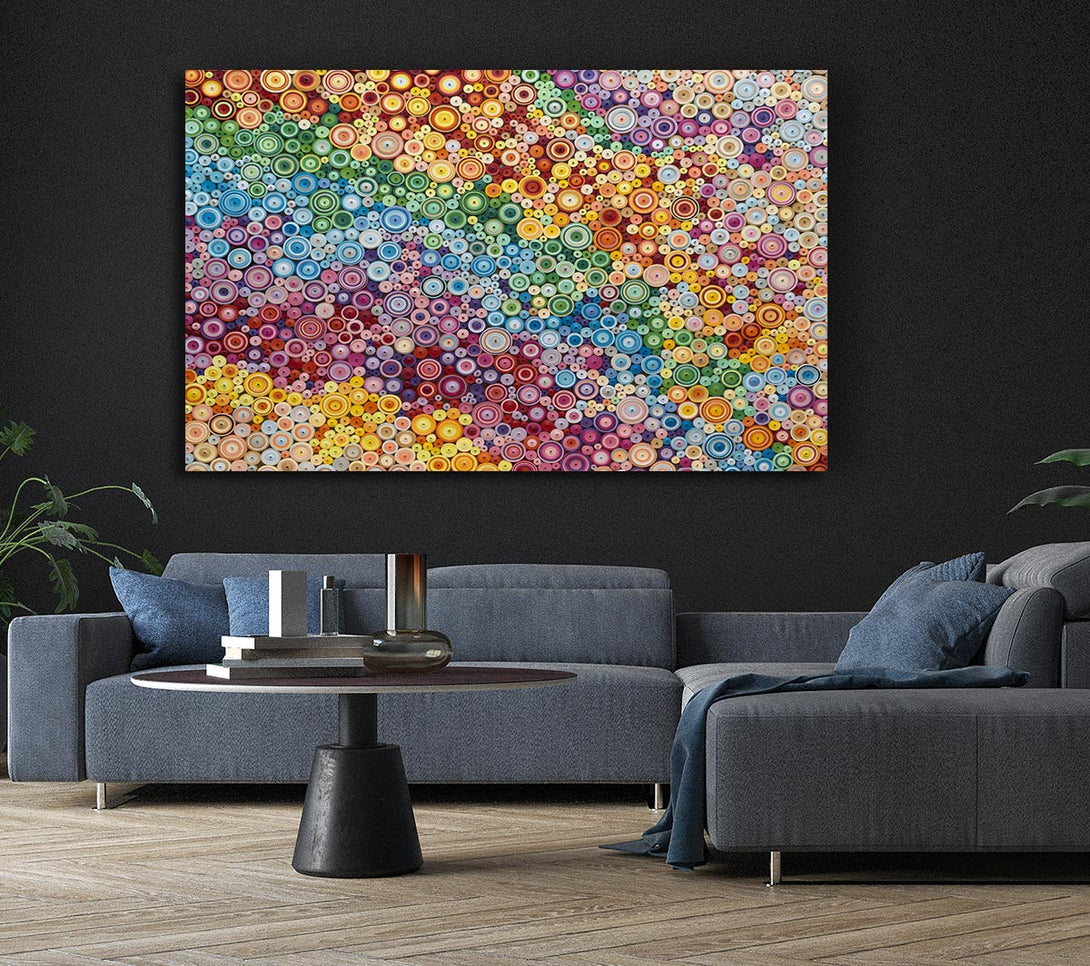 Picture of Thousands Of Beads Canvas Print Wall Art