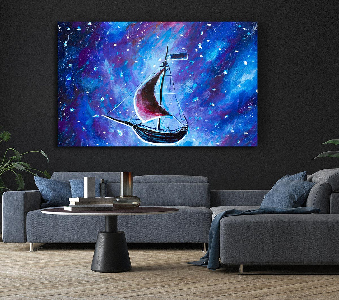 Picture of The Ship In Space Canvas Print Wall Art