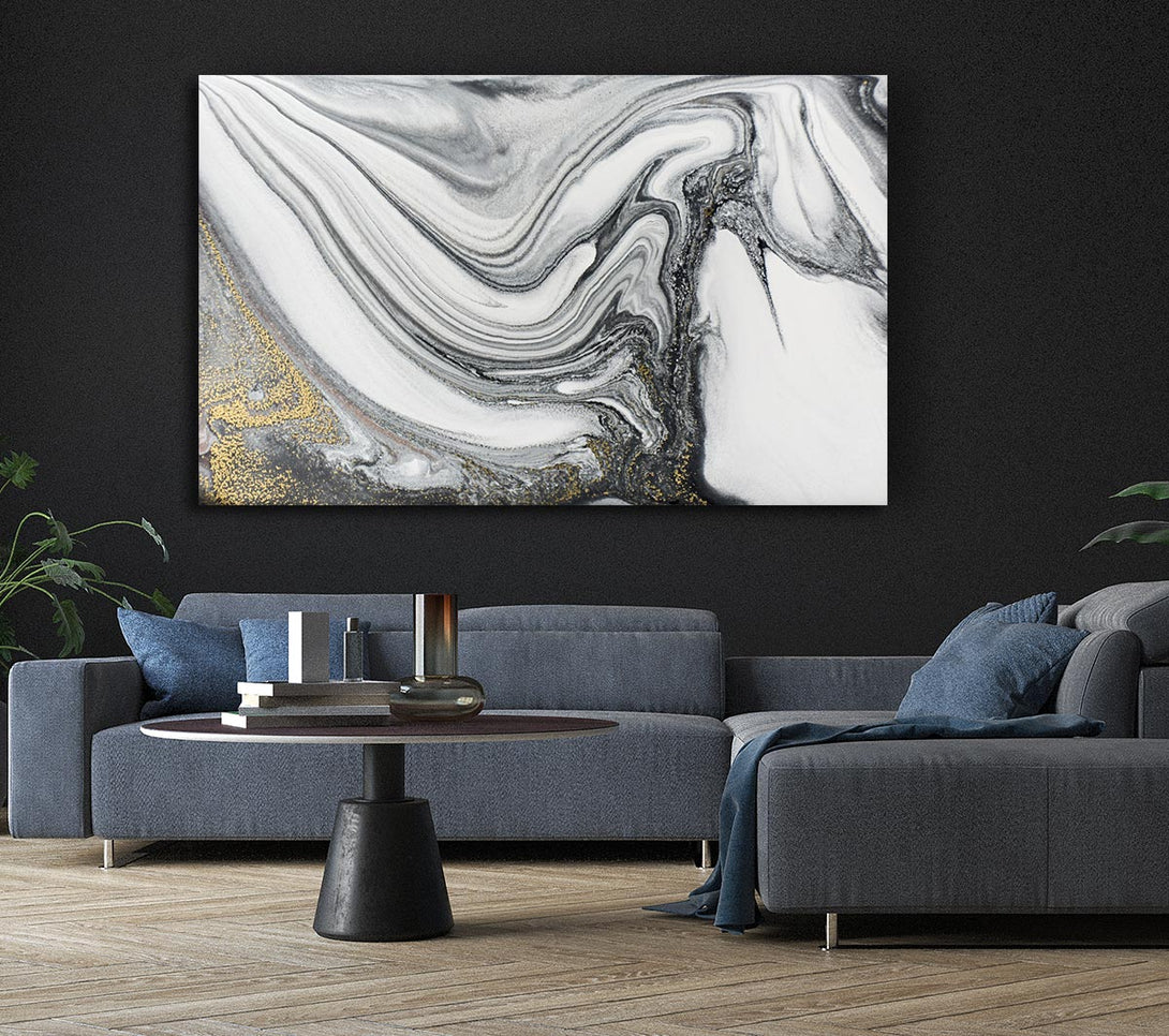 Picture of Swirl Of Stone Canvas Print Wall Art