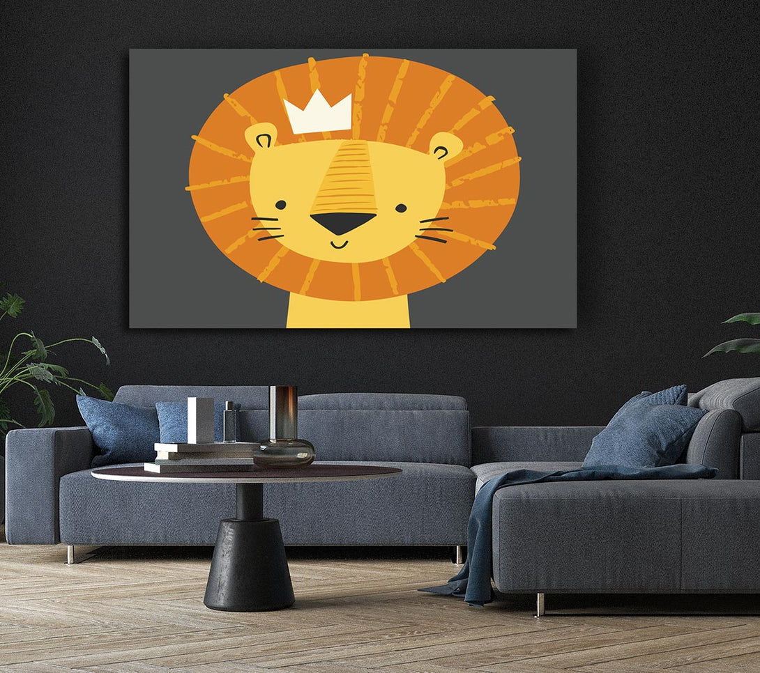 Picture of Little Lion Canvas Print Wall Art