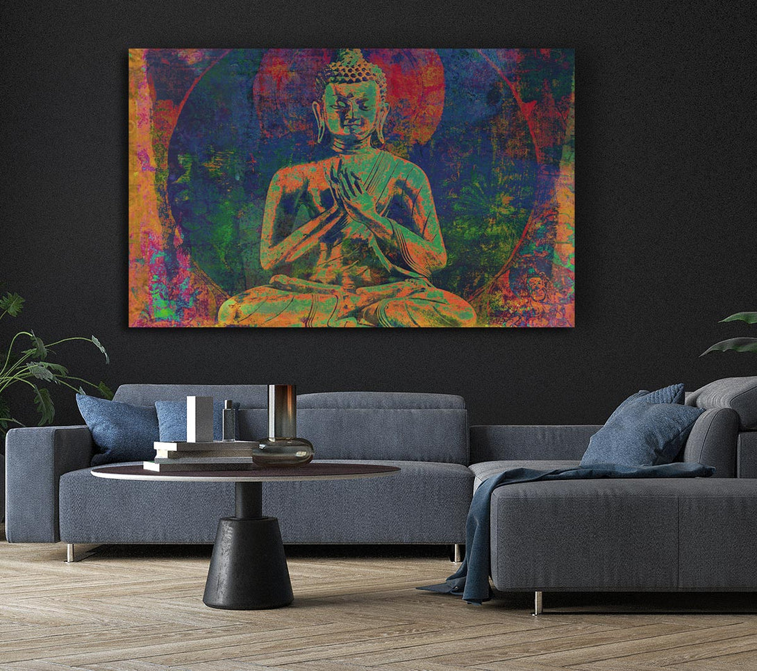 Picture of The Proud Buddha Canvas Print Wall Art