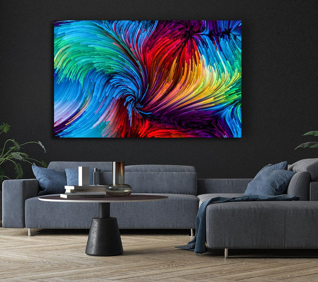 Picture of Strong Lines Of Circulation Canvas Print Wall Art