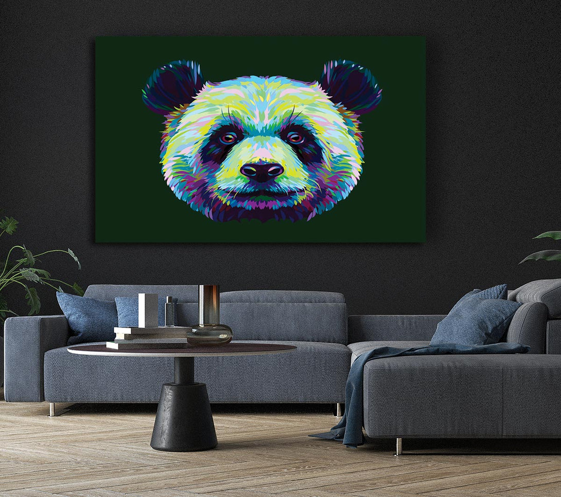 Picture of The Panda Head Canvas Print Wall Art