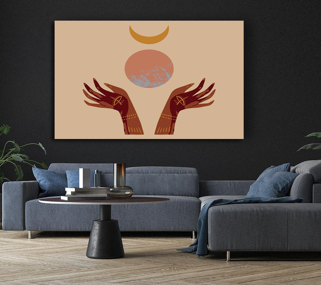 Picture of Planetary Allignment Canvas Print Wall Art